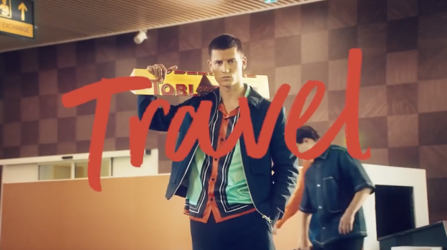 TOBLERONE – NEVER SQUARE: TRAVEL