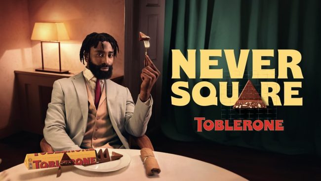 TOBLERONE NEVER SQUARE